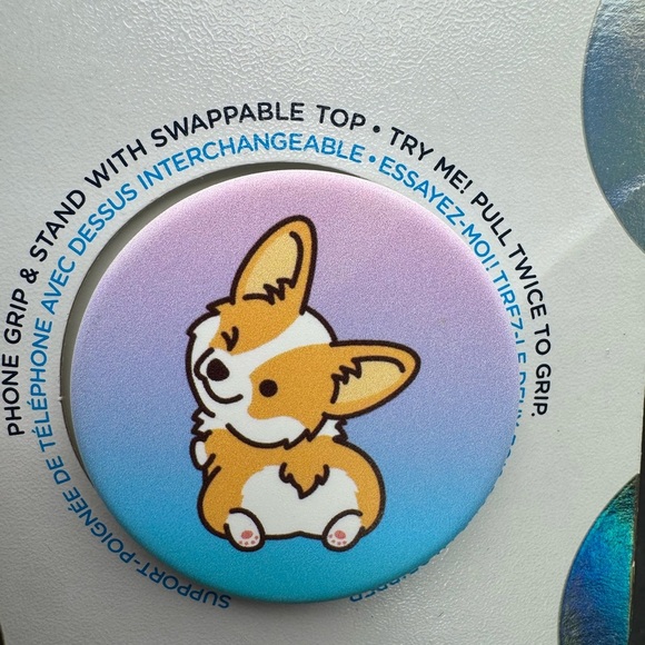 5/$25 PopSocket Corgi Phone Grip - Multicolor - Picture 2 of 5